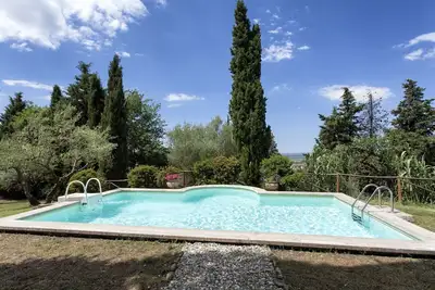Image de Bel appartement pour 6 personnes avec Wifi, climatisation, piscine, Tv, vue panoramique et parking