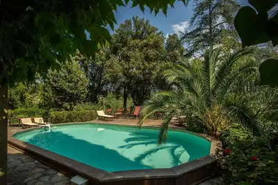 Image de Maison de vacances privée avec piscine privée, climatisation, Wifi, Tv, patio, près de Lucques