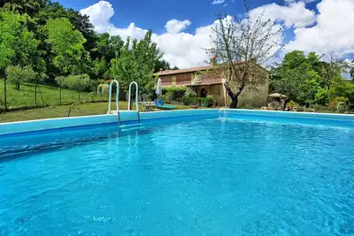 Image de Maison de vacances privée avec piscine privée, Wifi, climatisation, Tv, vue panoramique, parking