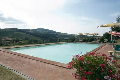 Image de Bel appartement avec climatisation, Wifi, piscine, animaux admis et vue panoramique