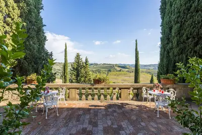 Image de Agréable appartement pour 6 personnes avec piscine, climatisation, Wifi, vue panoramique et parking