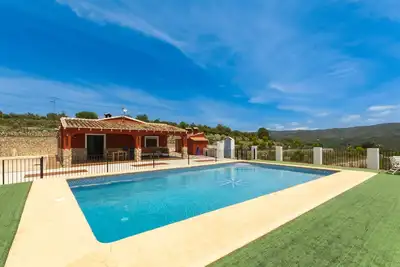 Image de Sensacions - Villa with private pool in Llutxent. Free WiFi
