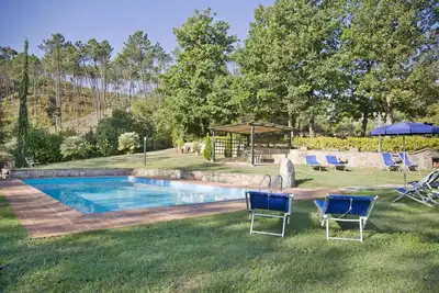 Image de Maison de vacances privée avec climatisation, piscine privée, Wifi, Tv, patio, près de Lucques