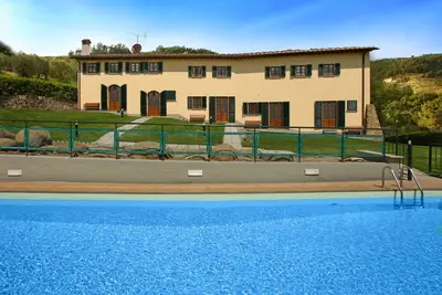 Image de Maison de vacances privée avec Wifi, piscine privée, climatisation, Tv, patio, vue panoramique