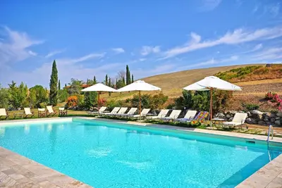 Image de Maison de vacances privée avec Wifi, piscine privée, Tv, patio, près de Montepulciano