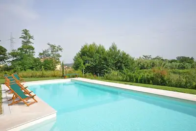 Image de Maison de vacances privée avec piscine privée, Wifi, climatisation, Tv, patio, vue panoramique