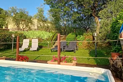 Image de Merveilleuse maison de vacances privée avec piscine privée, Wifi, Tv, vue panoramique et parking