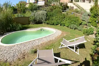 Image de Maison de vacances privée avec climatisation, Wifi, piscine privée, Tv, véranda, vue panoramique
