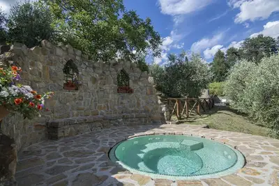 Maison de vacances privée avec climatisation, piscine, Wifi, sauna, bain à remous, Tv, patio