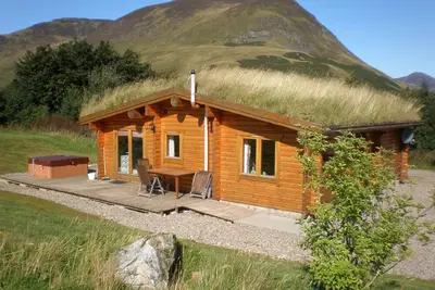 Image de Log Cabin avec bain Ă remous et sauna pour 4/5 | Dans le parc national de Cairngorm | Superbes vues