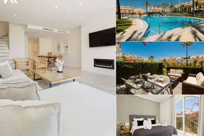 Image de Maison de vacances moderne à Las Dunas, Bahia de Marbella