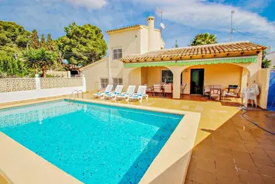 Image de Linea - maison de vacances avec vue sur la mer et piscine privée Teulada