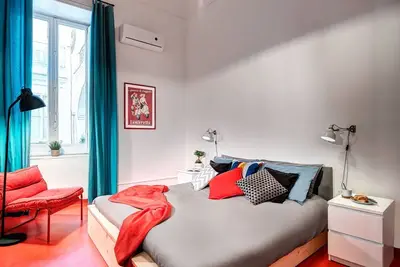 Image de Nil plat - situé dans le centre historique de Naples