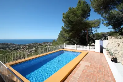Image de Bellevue - maison de vacances avec vue sur la mer et piscine privée Benissa