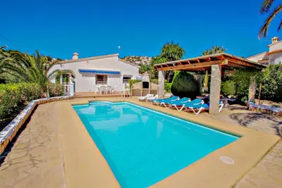 Image de Kathrin - jolie villa de vacances, dans un site agréable, avec vue magnifique Benissa