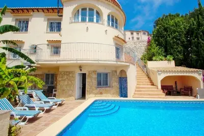 Image de El Atarceder-6 - maison de vacances avec vue sur la mer et piscine privée Benissa