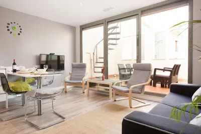 Image de Appartement moderne Paseo de Gracia avec terrasse privée à côté des Ramblas