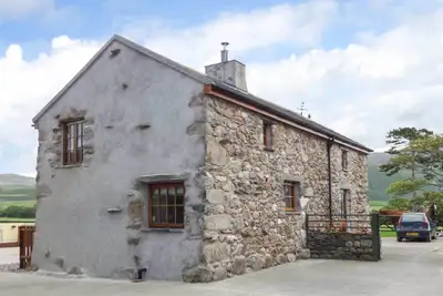 Cottage avec vue, vue de la mine près de Millom