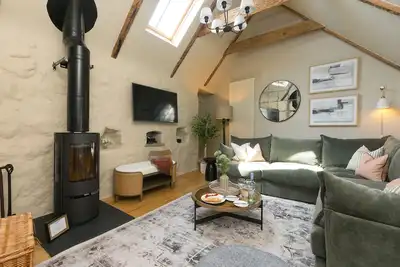 Image de The Moorings, Back Road West - Contemporain Open Plan Cottage à St. Ives 8 personnes Parking disponible