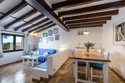 Image de maison de pêcheur bleu 1