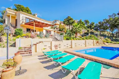 Image de Dos Soles - maison de vacances avec vue sur la mer et piscine privée Costa Blanca