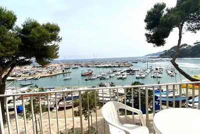 Image de 1ère ligne appartement de plage Llafranc vue magnifique - Wifi
