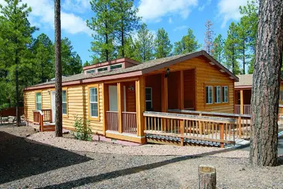 Image de Pinetop 2br Cabin w / Fireplace & Full Kitchen in Arizona's White Mtns!