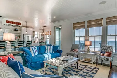 Image de Oceanfront nouvellement construit - immense terrasse extérieure, Pawleys Island Sc