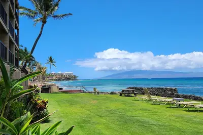Image de Unité au rez de chaussée! Nager avec les tortues! Près de Kaanapali. Couchers de soleil gratuits!