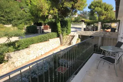 Image de Appartement d'une chambre avec la terrasse et la vue sur le mer Rovinj (A-3373-b)