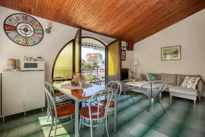 Image de Appartement de trois chambres avec le balcon et la vue sur le mer Stupin Celine, Rogoznica (A-4264-a)