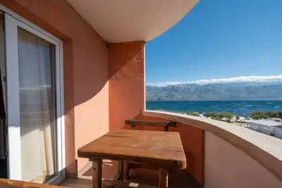 Image de Appartement d'une chambre prés de la plage Razanac, Zadar (A-5766-e)