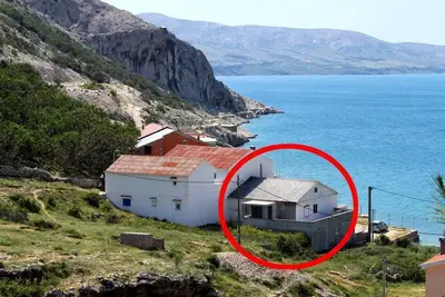 Image de Appartement d'une chambre prés de la plage Metajna, Pag (A-6465-a)