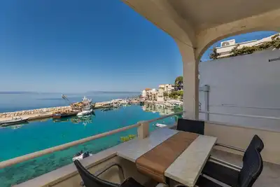 Image de Appartement d'une chambre prés de la plage Drasnice, Makarska (A-2670-b)