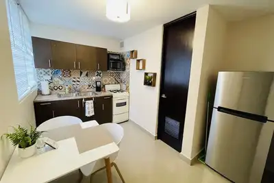 Image de Bel appartement avec patio, barbecue et buanderie. Animaux acceptés