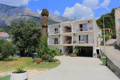 Image de Appartement d'une chambre avec le balcon et la vue sur le mer Tucepi, Makarska (A-6695-a)
