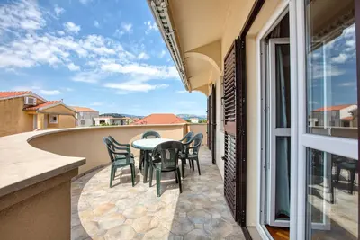 Image de Appartement de deux chambres avec la terrasse Murter (A-5088-a)