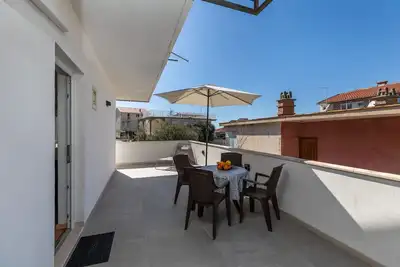 Image de Appartement d'une chambre avec la terrasse Podaca, Makarska (A-6050-d)