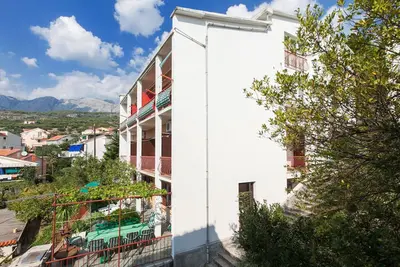 Image de Appartement de deux chambres avec le balcon et la vue sur le mer Podgora, Makarska (A-12326-a)