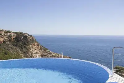 Villa moderne et de luxe  avec piscine privée à Javea, sur la Costa Blanca, Espagne pour 4 personnes