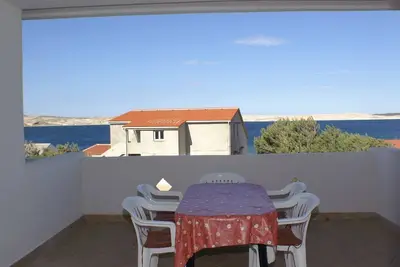 Image de Appartement d'une chambre prés de la plage Kustici, Pag (A-4087-b)
