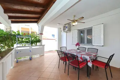 Image de Appartement de deux chambres avec la terrasse Nin, Zadar (A-290-a)