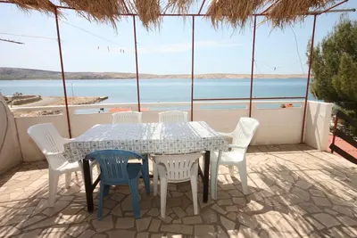 Image de Appartement de deux chambres prés de la plage Kustici, Pag (A-6449-b)