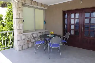 Image de Appartement de deux chambres prés de la plage Prizba, Korcula (A-4483-c)