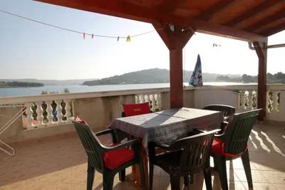 Image de Appartement de deux chambres prés de la plage Mrljane, Pasman (A-319-a)