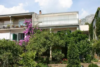 Image de Appartement de deux chambres avec la terrasse et la vue sur le mer Podgora, Makarska (A-6646-a)