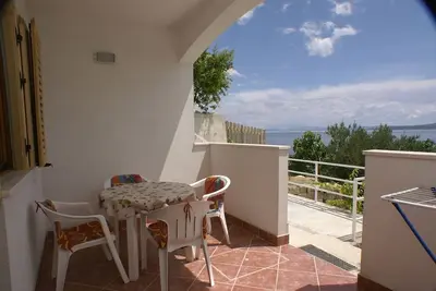 Image de Appartement d'une chambre prés de la plage Pisak, Omis (A-2750-b)
