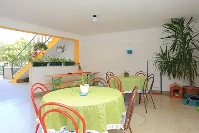 Image de Appartement de quatre chambres avec la terrasse et la vue sur le mer Nemira, Omis (A-4652-a)