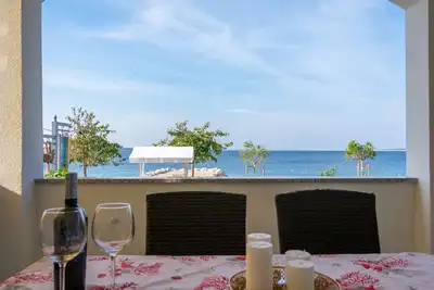 Image de Appartement de deux chambres prés de la plage Mandre, Pag (A-4093-a)