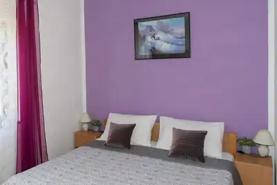 Image de Appartement d'une chambre avec le balcon et la vue sur le mer Pag (A-12035-b)